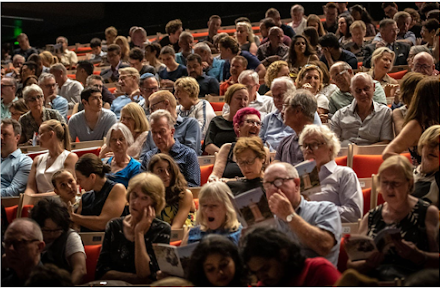 The audience at the Lysicrates Prize