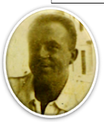 Sepia oval portrait of a bearded man